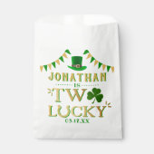 Sachets En Papier Deux Lucky St. Patrick's Day 2e anniversaire (Devant)