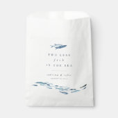 Sachets En Papier Deux poissons en moins dans la mer Mariage personn (Devant)