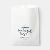 Sachets En Papier Deux si par mer | MARIAGE (Devant)