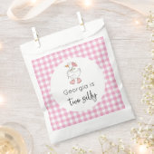 Sachets En Papier Deux sots Goose rose anniversaire (Coupé)