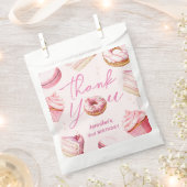 Sachets En Papier DEUX Sweet 2e anniversaire filles fête de beignes  (Coupé)