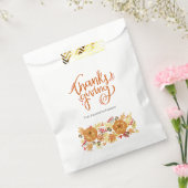 Sachets En Papier Dîner Citrouille Thanksgiving (Scellé)