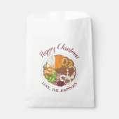 Sachets En Papier Dîner de Noël UK Festive British Food (Devant)