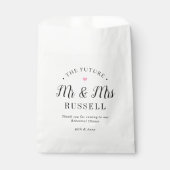 Sachets En Papier Dîner de répétition Mariage à venir Favoriser les (Devant)