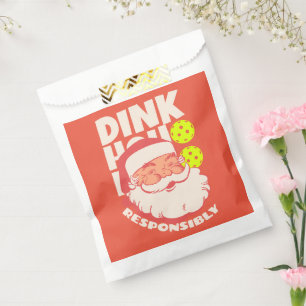 Sachets En Papier Dink de manière responsable HoHoHo Pickball Pink