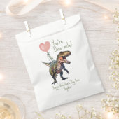 Sachets En Papier Dinosaur Dino-mite Classroom Valentine Photo (Coupé)