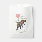 Sachets En Papier Dinosaur Dino-mite Classroom Valentine Photo (Devant)