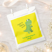 Sachets En Papier Dinosaur fête d'anniversaire (Coupé)