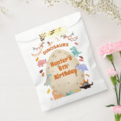 Sachets En Papier Dinosaur fête d'anniversaire avec l'oeuf géant Din (Scellé)