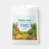 Sachets En Papier Dinosaur Jurassic Prehistory Cute Cartoon Party (Devant)