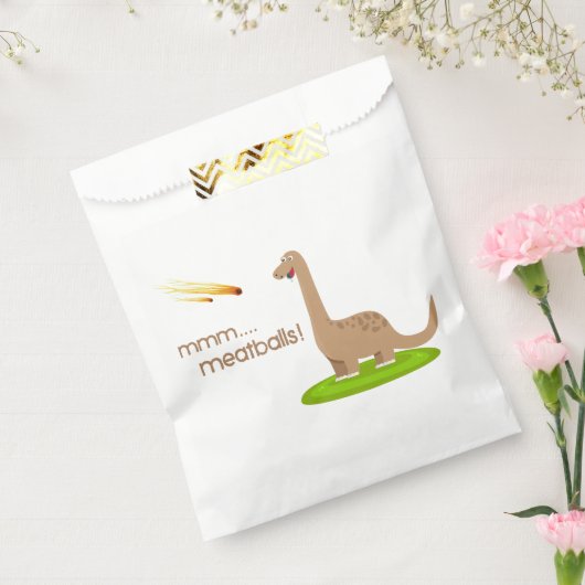 Sachets En Papier Dinosaur Meteor Boules de viande (Scellé)