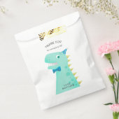 Sachets En Papier Dinosaur Thème Anniversaire Merci (Scellé)