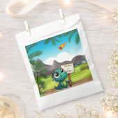Sachets En Papier dinosaure mignon et drôle (Coupé)