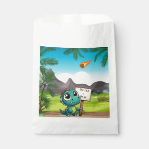 Sachets En Papier dinosaure mignon et drôle