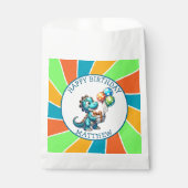 Sachets En Papier Dinosaure thème fête d'anniversaire de l'enfant Pe (Devant)