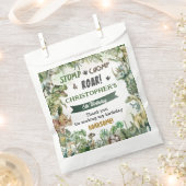 Sachets En Papier Dinosaures de verdure Jurassic Boy Fête d'annivers (Coupé)