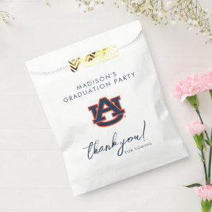 Sachets En Papier Diplômé de l'Université d'Auburn Tigres d'Auburn