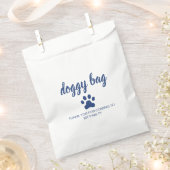 Sachets En Papier Doggy Bag chiot fête d'anniversaire (Coupé)