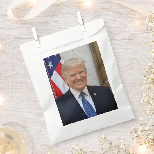 Sachets En Papier Donald Trump US President White House MAGA 2024  (Coupé)