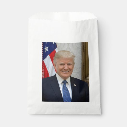 Sachets En Papier Donald Trump US President White House MAGA 2024 (Devant)