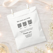 Sachets En Papier Donation Collection conseil pot ajouter votre q r (Coupé)