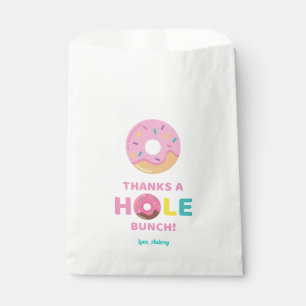 Sachets En Papier Donut Treat Bag Favoriser la fête d'anniversaire