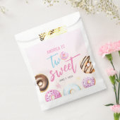 Sachets En Papier Donut Two Sweet Girl 2e anniversaire (Scellé)