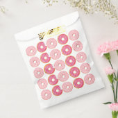 Sachets en papier Donuts Rose I Gâteaux I Bonbons (Scellé)