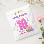 Sachets En Papier Double chiffres Macaron adolescent Anniversaire fi (Scellé)
