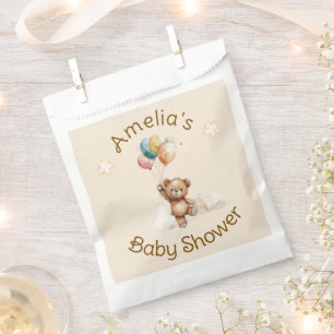 Sachets En Papier Douce petite chose en route Fête de bébé neutre