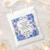 Sachets En Papier 💍 Douces Rêves de Bleuet (Coupé)