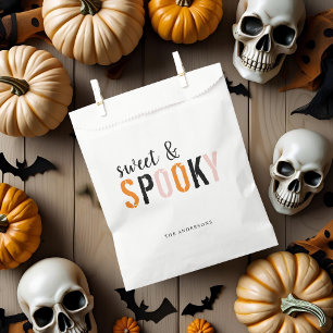 Sachets En Papier Douceurs et friandises Éffrayantes   Bonne Hallowe