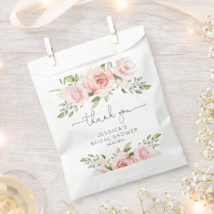 Sachets En Papier Douche à nuptiale rose pâle