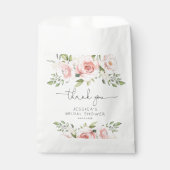 Sachets En Papier Douche à nuptiale rose pâle (Devant)