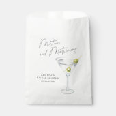 Sachets En Papier Douche nuptiale martinienne et mariée (Devant)