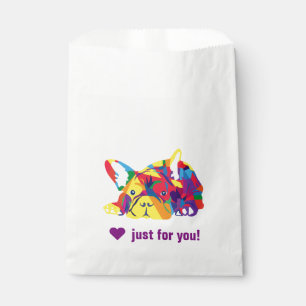 Sachets En Papier Doux Bouledogue Français