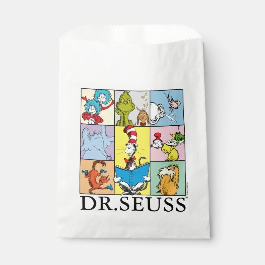 Sachets En Papier Dr Seuss | Graphique Histoires (Devant)