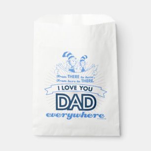 Sachets En Papier Dr. Seuss   Je t'aime papa partout