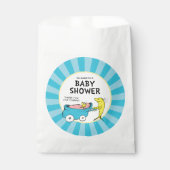 Sachets En Papier Dr Seuss | Un poisson - Baby shower garçon (Devant)