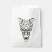 Sachets En Papier Dragon feuille (Devant)