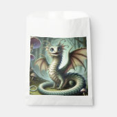 Sachets En Papier Dragon Jabberwocky Cute Imaginaire Créature Art (Devant)