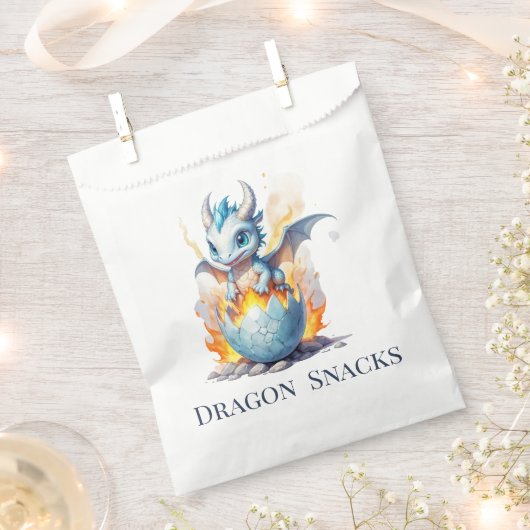 Sachets En Papier Dragon Snacks Frostfire Imaginaire à éclos (Coupé)
