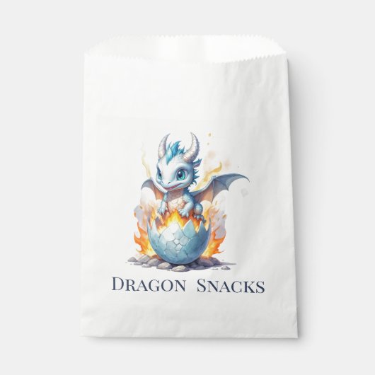 Sachets En Papier Dragon Snacks Frostfire Imaginaire à éclos (Devant)