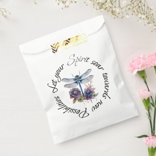 Sachets En Papier Dragonfly - esprit de nouvelles possibilités (Scellé)