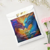 Sachets En Papier Dragons colorés en amour (Scellé)