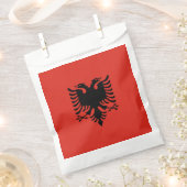 Sachets En Papier Drapeau albanais (Coupé)