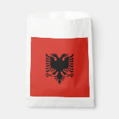 Sachets En Papier Drapeau albanais (Devant)