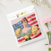 Sachets En Papier Drapeau américain Lady Liberty Independence (Scellé)
