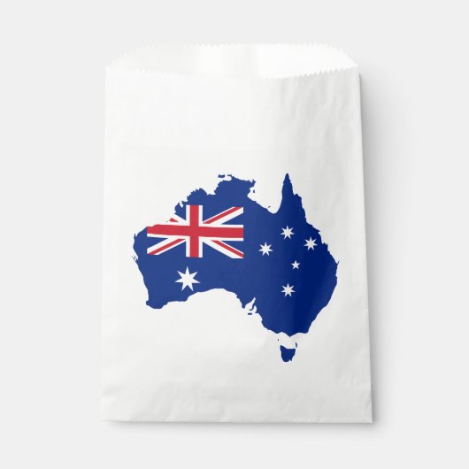 Sachets En Papier Drapeau australien (Devant)