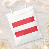 Sachets En Papier Drapeau autrichien patriotique Favoriser sac (Coupé)